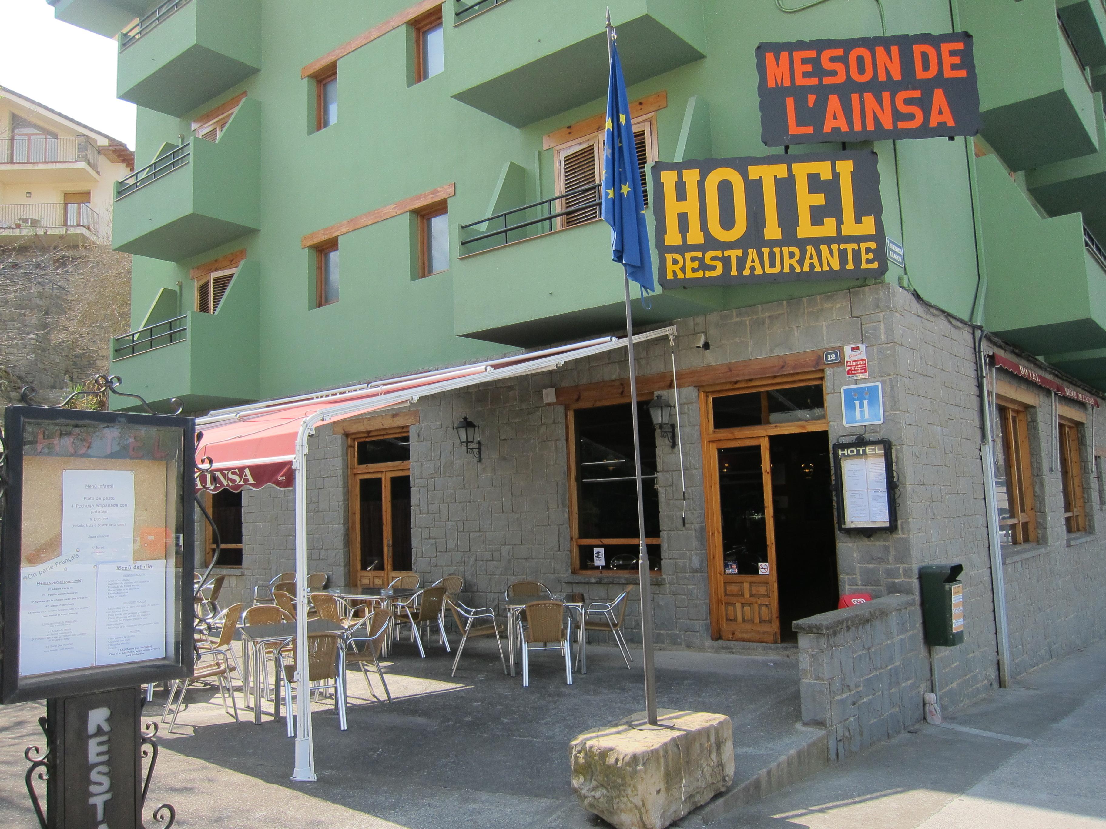 Hotel Meson De L'Aínsa Exteriör bild